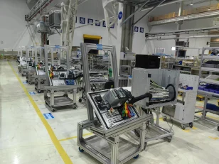 Electrical equipment production site